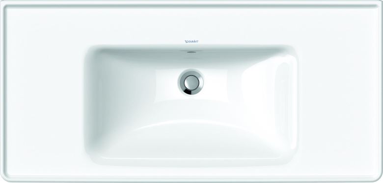 DURAVIT D-NEO umývadlo 100,5 cm, s prepadom, WonderGliss 23671000601 Obrázek - fotka