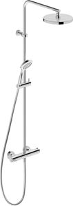 DURAVIT B.2 sprchový set 1220mm, s termostatickou sprchovou batériou, ručná a horná sprcha, chróm