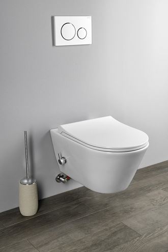 EDEN AYVA sprchovacie WC so sedátkom, Rimless 100315 Obrázek - fotka