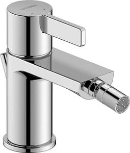 DURAVIT D-NEO bidetová stojanková batéria, s odtokovou súpravou, chróm