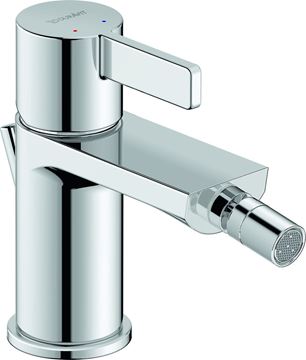 DURAVIT D-NEO bidetová stojanková batéria, s odtokovou súpravou, chróm DE2400001010 Obrázek - fotka