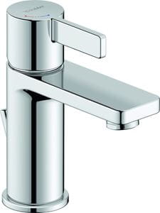 DURAVIT D-NEO umývadlová stojanková batéria, s odtokovou súpravou, FreshStart, chróm