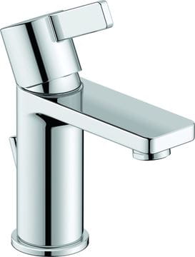 DURAVIT D-NEO umývadlová stojanková batéria, s odtokovou súpravou, FreshStart, chróm DE1011001010 Obrázek - fotka
