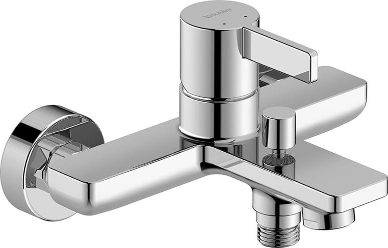 DURAVIT D-NEO vaňová nástenná batéria, s prepínačom, chróm DE5230000010 Obrázek - Hlavní obrázek