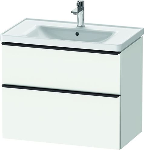 DURAVIT D-NEO skrinka s umývadlom 80x48x62, 5 cm, 2 zásuvky, biela DE012101818 Obrázek - Hlavní obrázek