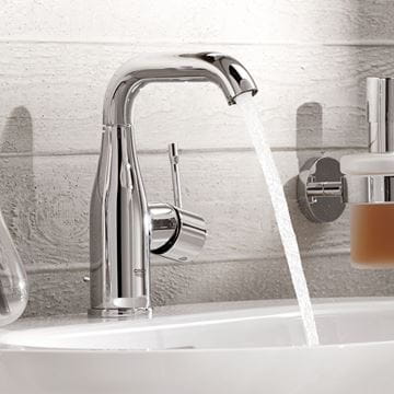 GROHE ESSENCE NEW umývadlová stojanková batéria, s odtokovou súpravou, chróm 23462001 Obrázek - fotka