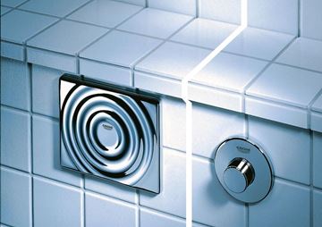GROHE SURF ovládacie tlačidlo splachovania, Štart/Stop, s pneumatickým ovládaním, kov, chróm 37059000 Obrázek - fotka