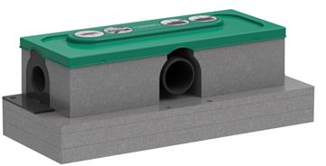 HANSGROHE UBOX UNIVERSAL základné teleso, pre lineárne sprchové žľaby, pre štandardnú inštaláciu