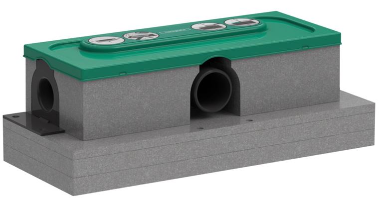 HANSGROHE UBOX UNIVERSAL základné teleso, pre lineárne sprchové žľaby, pre štandardnú inštaláciu 01001180 Obrázek - Hlavní obrázek