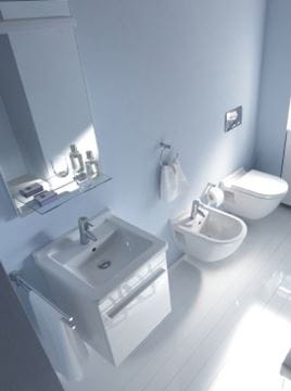 DURAVIT STARCK 3 umývadlo 50 cm, s otvorom pre batériu a prepadom 0300500000 Obrázek - fotka