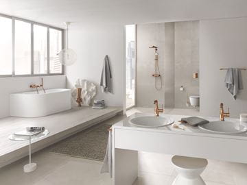 GROHE ESSENTIALS dávkovač tekutého mydla 160 ml, bez držiaka, warm sunset 40394DA1 Obrázek - fotka