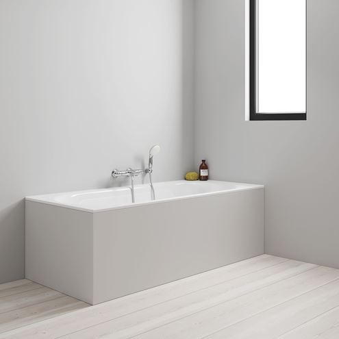 GROHE NEW TEMPESTA 100 sprchová súprava 3-dielna, ručná sprcha pr. 100 mm, 2 prúdy, hadica, držiak, chróm 27799001 Obrázek - fotka