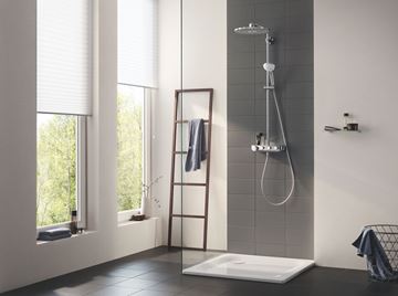 GROHE EUPHORIA SMARTCONTROL SYSTEM 310 DUO sprchový set s termostatickou batériou, horná sprcha, ručná sprcha s 3 prúdmi, tyč, hadica, chróm 26507000 Obrázek - fotka