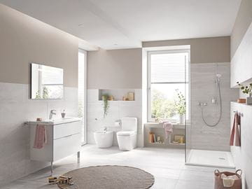 GROHE EUROSMART bidetová stojanková batéria, s odtokovou súpravou, Water Saving, chróm 32929002 Obrázek - fotka