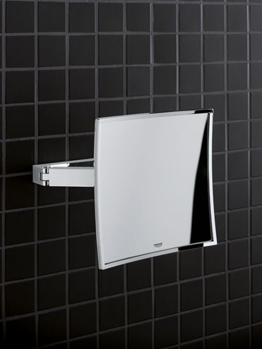 GROHE SELECTION CUBE kozmetické zrkadlo, zväčšovacie, chróm 40808000 Obrázek - fotka