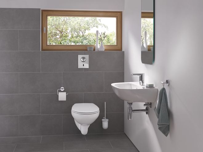 GROHE BAU CERAMIC závesné WC, Rimless splachovanie, alpská biela 39427000 Obrázek - fotka