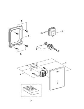 GROHE TECTRON SKATE senzorový splachovač pisoárov, napájanie zo siete, chróm 37321001 Obrázek - fotka