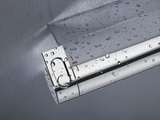 GROHE GROHTHERM 2000 NEW sprchová nástenná termostatická batéria, Water Saving, chróm 34469001 Obrázek - fotka