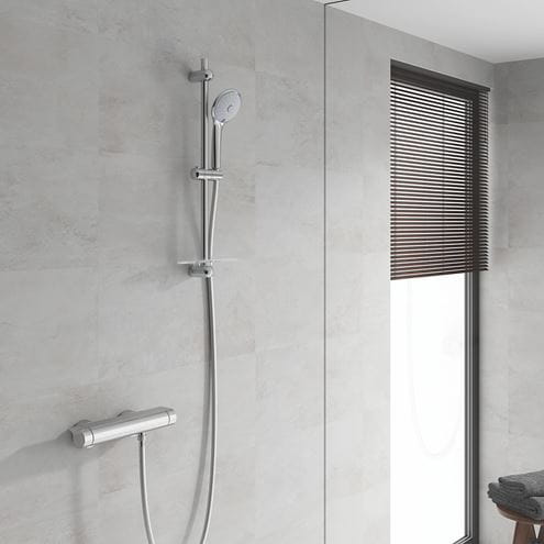 GROHE GROHTHERM 2000 sprchový set s termostatickou batériou, ručná sprcha, tyč, hadica, chróm 34195001 Obrázek - fotka
