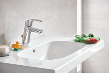 GROHE EUROSMART umývadlová stojanková batéria, s odtokovou súpravou, chróm 23322001 Obrázek - fotka