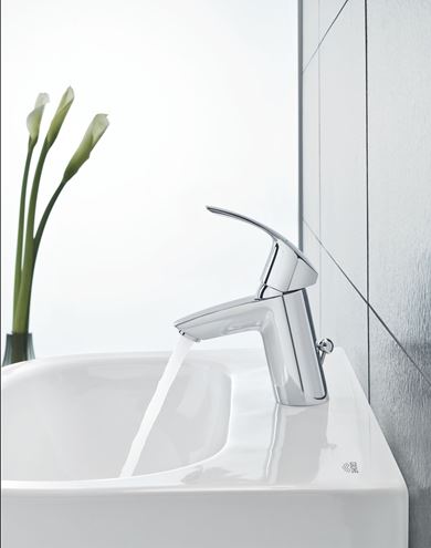GROHE EUROSMART NEW umývadlová stojanková batéria, s odtokovou súpravou, chróm 33265002 Obrázek - fotka
