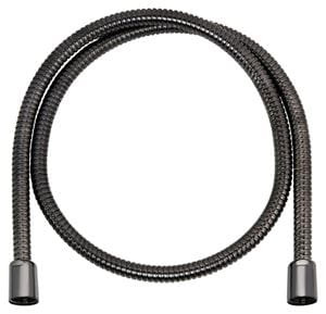 KEUCO sprchová hadica 1250 mm, s ochranou proti prekrúteniu a zlomeniu, kov, brúsený čierny chróm
