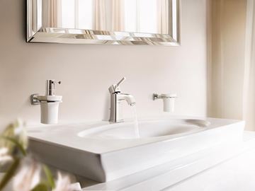 GROHE GRANDERA umývadlová stojanková batéria, s odtokovou súpravou, chróm 23303000 Obrázek - fotka