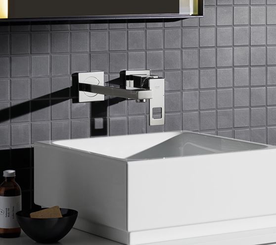 GROHE EUROCUBE umývadlová podomietková batéria, chróm 23447000 Obrázek - fotka