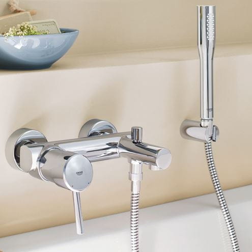 GROHE CONCETTO vaňová nástenná batéria, s prepínačom, chróm 32211001 Obrázek - fotka