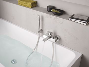 GROHE LINEARE vaňová nástenná batéria, s prepínačom, chróm 33849001 Obrázek - fotka