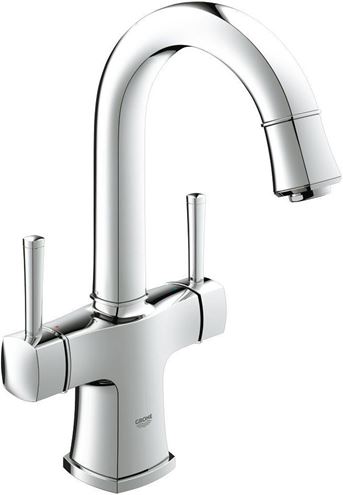 GROHE GRANDERA umývadlová stojanková batéria, s odtokovou súpravou, chróm 21107000 Obrázek - Hlavní obrázek