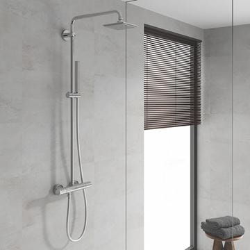 GROHE EUPHORIA SYSTEM 150 sprchový set s termostatickou batériou, horná sprcha, ručná sprcha, tyč, hadica, chróm 27932000 Obrázek - fotka