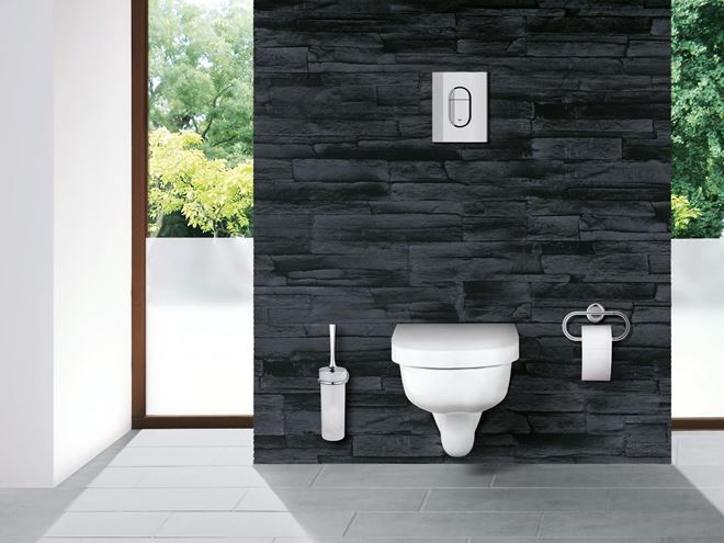 GROHE ARENA COSMOPOLITAN ovládacie tlačidlo pre dve splachovania, plast, chróm 38844000 Obrázek - fotka