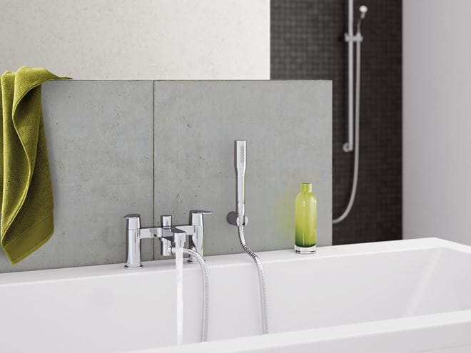 GROHE EUPHORIA COSMOPOLITAN STICK sprchová súprava 3-dielna, ručná sprcha 216 mm, hadica, držiak, Water Saving, chróm 27369000 Obrázek - fotka