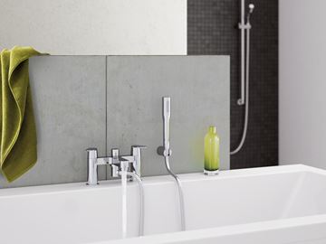 GROHE EUPHORIA COSMOPOLITAN STICK sprchová súprava 3-dielna, ručná sprcha 216 mm, hadica, držiak, Water Saving, chróm 27369000 Obrázek - fotka