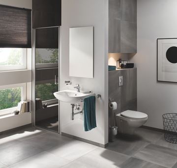 GROHE ESSENTIALS držiak uterákov 439 mm, dvojramenný, chróm 40371001 Obrázek - fotka