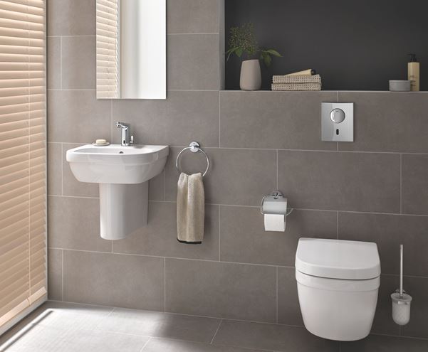 GROHE BAU CERAMIC polostĺp pre umývadlo , alpská biela  39426000 Obrázek - fotka