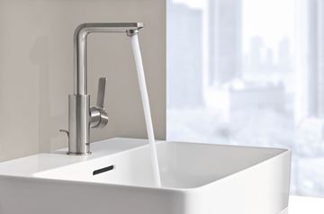 GROHE LINEARE umývadlová stojanková batéria, s odtokouvou súpravou, chróm 23296001 Obrázek - fotka