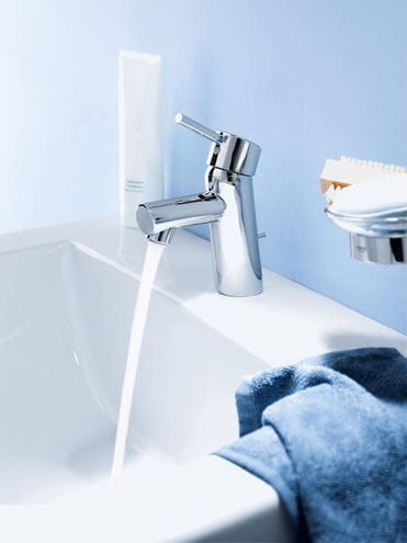 GROHE CONCETTO umývadlová stojanková batéria, s odtokovou súpravou, chróm 32204001 Obrázek - fotka
