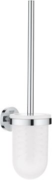 GROHE ESSENTIALS WC kefa, nástenná, sklo, chróm