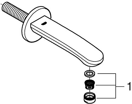GROHE EUROSTYLE COSMOPOLITAN vaňový vpust, chróm 13276002 Obrázek - fotka
