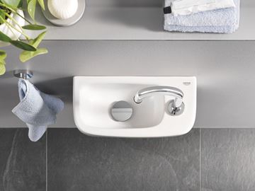 GROHE EURO CERAMIC umývadielko 37 cm, s otvorom pre batériu, bez prepadu 39327000 Obrázek - fotka