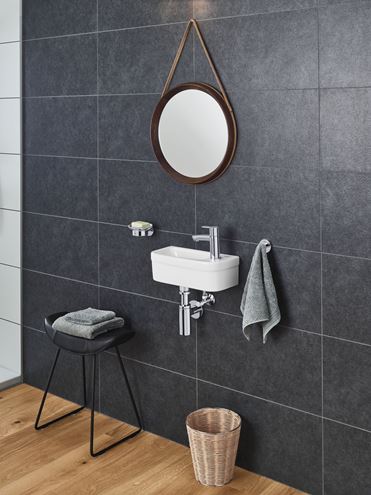 GROHE EURO CERAMIC umývadielko 37 cm, s otvorom pre batériu, bez prepadu 39327000 Obrázek - fotka