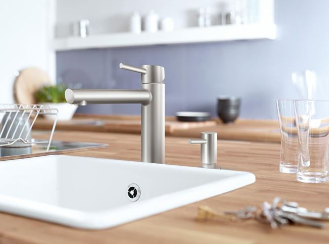 GROHE COSMOPOLITAN dávkovač tekutého mydla, supersteel 40535DC0 Obrázek - fotka