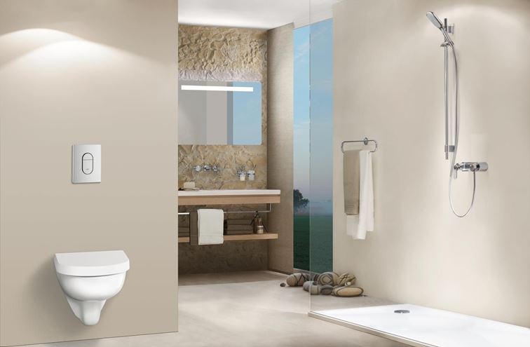 GROHE RAINSHOWER ECO 120 ručná sprcha 258 mm, 2 prúdy, chróm 27274000 Obrázek - fotka
