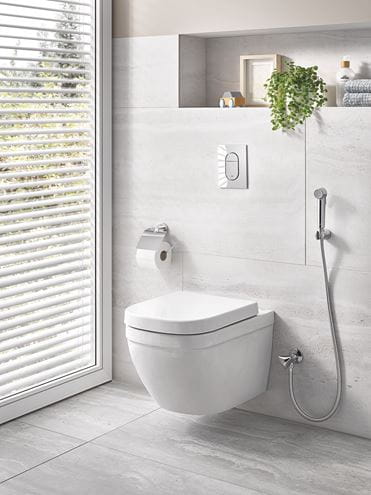 GROHE TEMPESTA-F TRIGGER SPRAY 30 bidetová nástenná batéria pre jednu vodu, so spŕškou, chróm 27514001 Obrázek - fotka