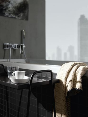 GROHE EUROCUBE vaňová nástenná batéria, s prepínačom, chróm 23140000 Obrázek - fotka