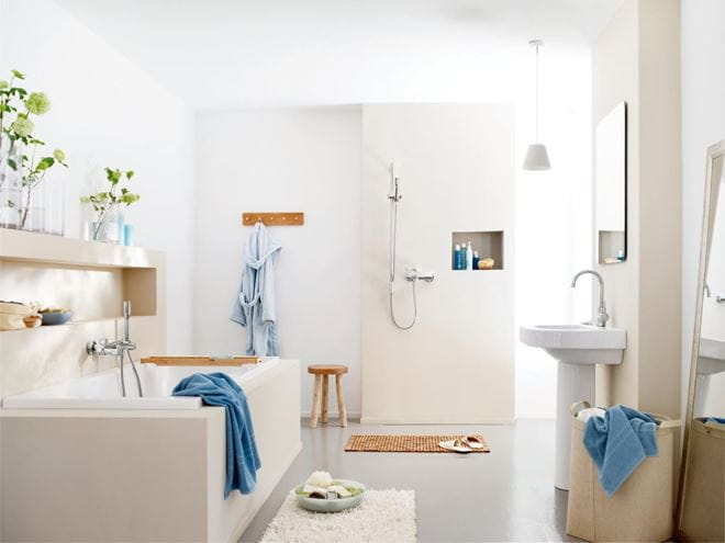GROHE CONCETTO vaňová nástenná batéria, s prepínačom, so sprchovou súpravou, chróm 32212001 Obrázek - fotka