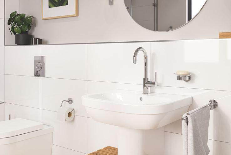 GROHE ESSENTIALS držiak toaletného papiera, nástenný, chróm 40689001 Obrázek - fotka