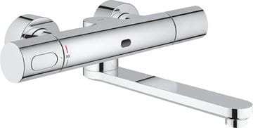 GROHE EUROSMART COSMOPOLITAN E umývadlová termostatická senzorová batéria, napájanie z batérie, chróm